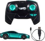 Hot Wheels RC Toy Car, Aston Martin Vantage, 1:64 Scale, Battery-Powered, Remote-Control Race Vehicle, Race On- & Off-Track, Booster Button for Speed