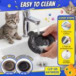 Interactive Cat Toys for Indoor Cats - Automatic Flying Bird Feather Toy, USB Rechargeable Electric Cat Teaser with Sticky Suction Base, Smart Motion Activated Self-Play Enrichment Toy for Bored Cats