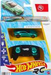 Hot Wheels RC Toy Car, Aston Martin Vantage, 1:64 Scale, Battery-Powered, Remote-Control Race Vehicle, Race On- & Off-Track, Booster Button for Speed