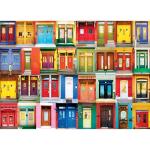 RoseArt - Kodak Premium - Colorful Montreal Doors - 1000 Piece Jigsaw Puzzle for Adults