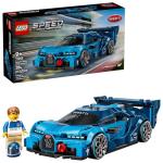 LEGO Speed Champions Bugatti Vision Gran Turismo Hyper Sports Car Building Toy for Kids & Gamers - Building Set W/Bugatti Driver Minifigure for Boys & Girls, Ages 9+ - Gift Idea for Birthdays - 77253