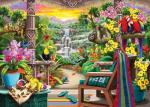 Wonder Forge Tropical Retreat 1000 Piece Jigsaw Puzzle for Adults | Unique, Perfectly-Fitting Pieces | Fun, Vibrant Imagery | Amazon Exclusive