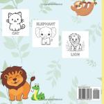 Animals Coloring Book for kids: Amazing Educational Coloring pages with Animals for Preschool Chidren Ages 3-5