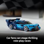 LEGO Speed Champions Bugatti Vision Gran Turismo Hyper Sports Car Building Toy for Kids & Gamers - Building Set W/Bugatti Driver Minifigure for Boys & Girls, Ages 9+ - Gift Idea for Birthdays - 77253