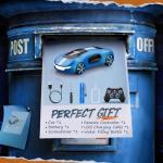 AEROQUEST Gesture Sensing Remote Control Car, Drift RC Stunt Car with Light Spray & Sound, 2.4GHz Hobby RC Cars Toy for Kids, 360° Rotate, Birthday Gifts for Boys Girls 4-12