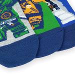 LEGO Ninjago Boys Socks 3 Pack, Ninja Kids Socks Pack of 3, Cotton Boys Underwear, Multicolor 4-6