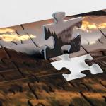 Nature Puzzle for Adult 1000 Piece, Mountain Lake Landscape Puzzle Scenery, Maroon Lake Jigsaw Puzzles Scenic