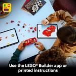 LEGO Speed Champions Lightning McQueen Toy - Disney Pixar Cars Building Blocks for Kids, Boys & Girls, Ages 9+ - Pretend Play Race Car & Bedroom Shelf Display - 77255