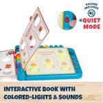 Chuckle & Roar Pop It! Book: Colors – Interactive Sensory Learning Book with Bilingual English & Spanish Play, Grow-with-Me Modes, Quiet Mode, Color Learning Toy for Toddlers Ages 1–4+