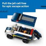 LEGO City Police Prisoner Transport Van - Police Toy for Kids, Boys & Girls Ages 6+ - Emergency Vehicle & Motorcycle Building Kit - Officer and 2 Crook Minifigures - Gift Idea for Birthdays - 60479