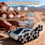 Remote Control Car, 2.4Ghz 8WD Rc Stunt Crawler Car with Automatic Demonstration, Water Squirting Function, 360° Spins, Rc Cars for Boys Age 6 7 8 9 10 11 12, Christmas Birthday Gifts Toys for Boys