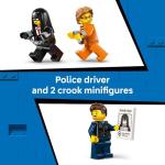 LEGO City Police Prisoner Transport Van - Police Toy for Kids, Boys & Girls Ages 6+ - Emergency Vehicle & Motorcycle Building Kit - Officer and 2 Crook Minifigures - Gift Idea for Birthdays - 60479