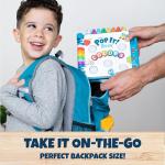 Chuckle & Roar Pop It! Book: Colors – Interactive Sensory Learning Book with Bilingual English & Spanish Play, Grow-with-Me Modes, Quiet Mode, Color Learning Toy for Toddlers Ages 1–4+