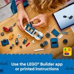 LEGO City Police Prisoner Transport Van - Police Toy for Kids, Boys & Girls Ages 6+ - Emergency Vehicle & Motorcycle Building Kit - Officer and 2 Crook Minifigures - Gift Idea for Birthdays - 60479