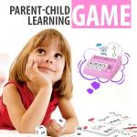 Yolscue Montessori Matching Letter Games,Educational Toys for 3-8 Year Olds Boys Girls,Alphabet Learning Toys for Kids Ages 3-8 Years,Birthday Party Gifts for 3-8 Year Olds Boys Girls(Pink)