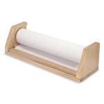Melissa & Doug Wooden Tabletop Paper Roll Dispenser With White Bond Paper (12 inches x 75 feet) Drawing For Kids Art, Craft Roll For Kids
