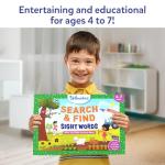 Skillmatics Search and Find Sight Words Educational Game - Reusable Preschool Learning Activities, Perfect for Toddlers & Kids Who Love Toys, Builds Vocabulary, Gifts for Ages 4, 5, 6, 7