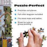 Buffalo Games – Charles Wysocki Know It All 1000 Piece Jigsaw Puzzle, Americana Folk Art Puzzle for Adults