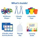 Skillmatics Silicone Rainbow Sorting Game - Learning & Educational Toy, Sorting, Counting & Sequencing Skills, Easter Gifts for Toddlers & Preschoolers Ages 3, 4, 5, 6