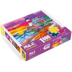 Puzzles for Adults 1000 Pieces - Winter Jigsaw Puzzle - Victorian Lighthouse Licensed by Nancy Wernersbach