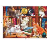 RoseArt - Kodak Premium - Library Mischief - 1000 Piece Jigsaw Puzzle for Adults