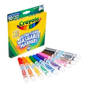 Crayola 10ct Broad Line Markers