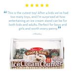 Melissa & Doug Wooden Ice Cream Counter - Educational Toys