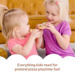 Wooden Pizza Play Food Set - 36 Toppings