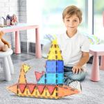 PicassoTiles 60pcs Magnetic Building Blocks - Inspire Creativity