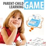 Yolscue Montessori Matching Letter Games,Educational Toys for 3-8 Year Olds Boys Girls,Alphabet Learning Toys for Kids Ages 3-8 Years,Birthday Party Gifts for 3-8 Year Olds Boys Girls(Blue)