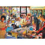RoseArt - Back to The Past - Record Store - 1000 Piece Jigsaw Puzzle for Adults