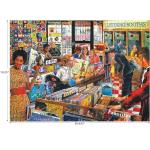 RoseArt - Back to The Past - Record Store - 1000 Piece Jigsaw Puzzle for Adults