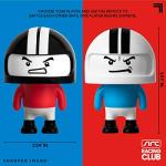 Sharper Image Road Rage Remote Control Cars, Mini RC Speed Ejector Bumper Cars, 2 Player Head to Head Battle Game with Ejecting Drivers, Sounds & Lights, Fun Indoor Kids Toys for Ages 6 and Up