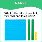 edxeducation Plastic Base Ten Set - 121 Pcs - Math Learning Tools