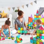 Magnetic Tile Building Set for Toddlers and Kids