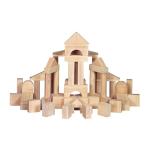 Melissa & Doug Solid-Wood Building Blocks - 60 pcs