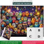 TangComplete - Owl Family Puzzles for Adults 1000 Pieces, Jigsaw Puzzles for Adults 1000 Piece, Challenging Game Toys, Impossible Puzzle, Family Decoration Puzzle