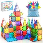 PicassoTiles 100pc Clear Magnetic Building Set - Inspiring Creativity