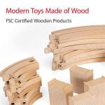 BRIO Wooden Tracks and Train Accessories – 50-Piece Pack