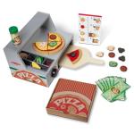 Melissa & Doug Pizza Counter Play Set - 41 pcs