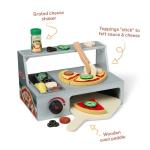 Melissa & Doug Pizza Counter Play Set - 41 pcs