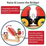 BRIO Lifting Bridge | Toy Train Accessory, Red