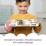 Melissa & Doug Wooden Cookie Baking Playset
