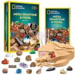 Mega Fossil and Gemstone Excavation Kit