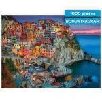 Buffalo Games - Peter Stewart - Cinque Terre - 1000 Piece Jigsaw Puzzle For Adults - Challenging Puzzle Perfect for Game Nights - Finished Size is 26.75 x 19.75