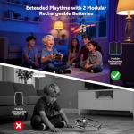 RC Helicopter Toy for Kids, 2.4GHz 3.5CH Remote Control Helicopter with Altitude Hold, One Key Take Off/Landing, 30+Mins Flight Time, LED Lights, Indoor Flying Toys for Boys Girls Beginners Gifts​