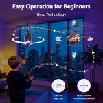 RC Helicopter Toy for Kids, 2.4GHz 3.5CH Remote Control Helicopter with Altitude Hold, One Key Take Off/Landing, 30+Mins Flight Time, LED Lights, Indoor Flying Toys for Boys Girls Beginners Gifts​