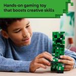 LEGO Minecraft The Creeper Kids Building Toy - Minecraft Toy for Boys & Girls, Ages 10+ - Room Decor for Gamers w/ 1st Version Creeper Minifigure - Gift for Birthdays - 21276