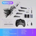 RC Helicopter Toy for Kids, 2.4GHz 3.5CH Remote Control Helicopter with Altitude Hold, One Key Take Off/Landing, 30+Mins Flight Time, LED Lights, Indoor Flying Toys for Boys Girls Beginners Gifts​