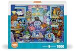 Wonder Forge Cats in The Blue Room 1000 Piece Jigsaw Puzzle for Adults | Unique, Perfectly-Fitting Pieces | Fun, Vibrant Imagery | Amazon Exclusive
